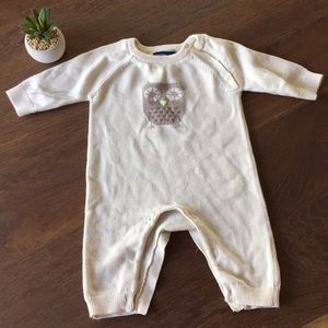 Baby gap 0-3 mo onesie owl